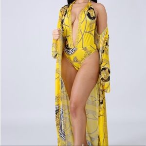 Swimsuit and Kimono (Set)